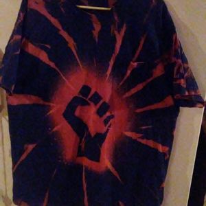 Custom bleached t shirt